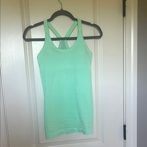 Mint Green Racerback Tank Top